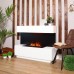 RealFlame Электрокамин Modern CST630 WT белый с очагом 3D Cassette 630 Black Panel