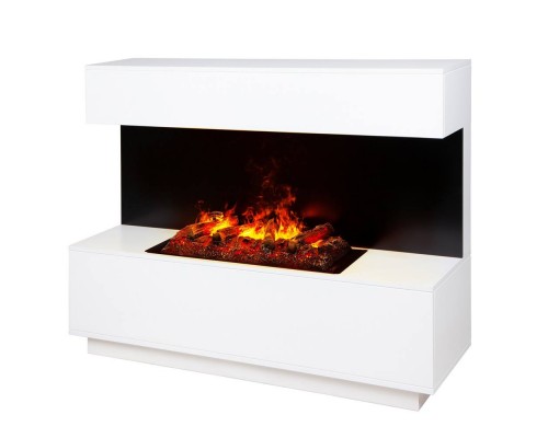RealFlame Электрокамин Modern CST630 WT белый с очагом 3D Cassette 630