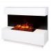RealFlame Электрокамин Modern CST630 WT белый с очагом 3D Cassette 630