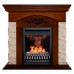 RealFlame Электрокамин Neapolis NT орех с очагом 3D Oregan