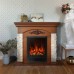 RealFlame Электрокамин Neapolis NT орех с очагом Eugene