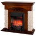 RealFlame Электрокамин Neapolis NT орех с очагом Fobos Lux Black RC