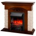 RealFlame Электрокамин Neapolis NT орех с очагом Fobos Lux Black
