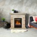 RealFlame Электрокамин Neapolis WT айвори с очагом 3D Olympic