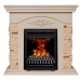 RealFlame Электрокамин Neapolis WT айвори с очагом 3D Oregan