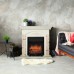 RealFlame Электрокамин Neapolis WT айвори с очагом Fobos Lux Black RC