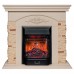 RealFlame Электрокамин Neapolis WT айвори с очагом Majestic Lux Black RC