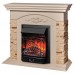 RealFlame Электрокамин Neapolis WT айвори с очагом Majestic Lux Black RC