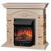 RealFlame Электрокамин Neapolis WT айвори с очагом Majestic Lux Black