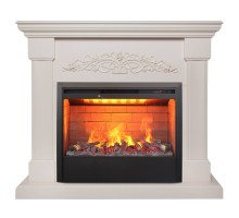 RealFlame Электрокамин Ofelia 26 BG орхидея с очагом Helios 26
