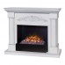 RealFlame Электрокамин Ofelia 26 WT дуб белый с серебряной патиной с очагом 3D Cassette 630