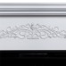 RealFlame Электрокамин Ofelia 26 WT дуб белый с серебряной патиной с очагом 3D Cassette 630 BLACK PANEL