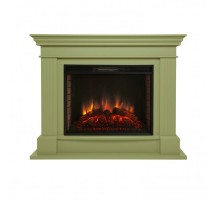 RealFlame Электрокамин Ontario 26/33 GN оливковый c очагом Epsilon 26 SIR