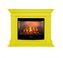 RealFlame Электрокамин Ontario 26/33 желтый c очагом Firestar 33