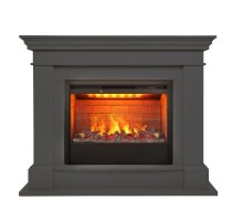 RealFlame Электрокамин Ontario 26 GR графит с очагом 3D Helios 26
