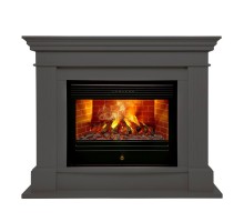 RealFlame Электрокамин Ontario 26 GR графит с очагом 3D Novara 26