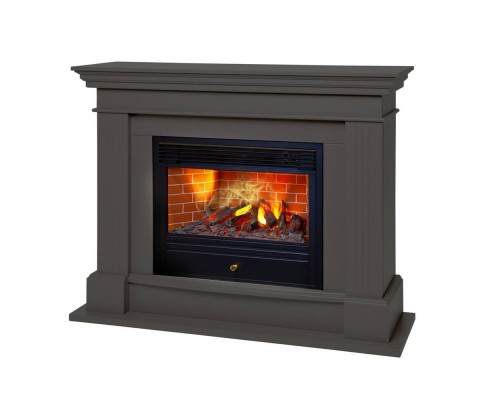 RealFlame Электрокамин Ontario 26 GR графит с очагом 3D Novara 26