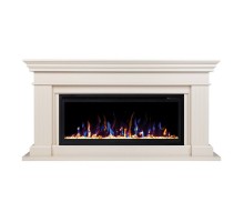 RealFlame Электрокамин Ontario 42 WT белый с очагом Saphir 42