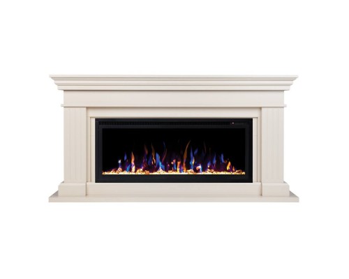 RealFlame Электрокамин Ontario 42 WT белый с очагом Saphir 42