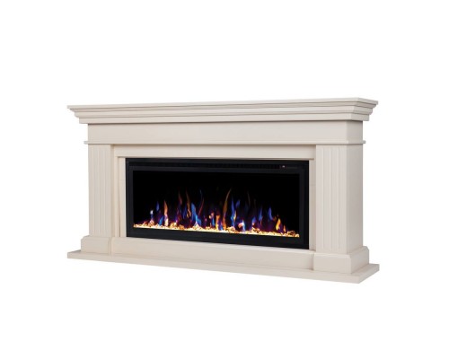 RealFlame Электрокамин Ontario 42 WT белый с очагом Saphir 42