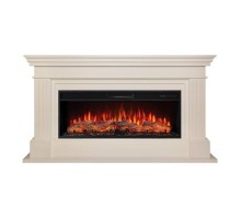 RealFlame Электрокамин Ontario 45 WT белый дуб c очагом Joker 45