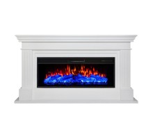 RealFlame Электрокамин Ontario 45 WT белый с электроочагом Joker 45