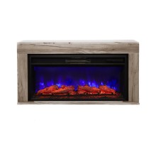 Электрокамин Orion 36 LO светлый дуб с очагом Joker 36 SF