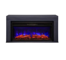 Электрокамин Orion 36 NB индиго с очагом Joker 36 SF