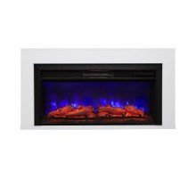 Электрокамин Orion 36 WT белый с очагом Joker 36 SF