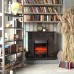 RealFlame Электрокамин Ottawa DN венге премиум с очагом Fobos Lux Black RC