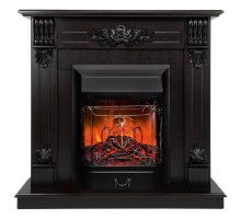 RealFlame Электрокамин Ottawa DN венге премиум с очагом Majestic Lux Black