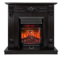 RealFlame Электрокамин Ottawa DN венге премиум с очагом Majestic Lux Black RC