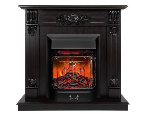 RealFlame Электрокамин Ottawa DN венге премиум с очагом Majestic Lux Black RC