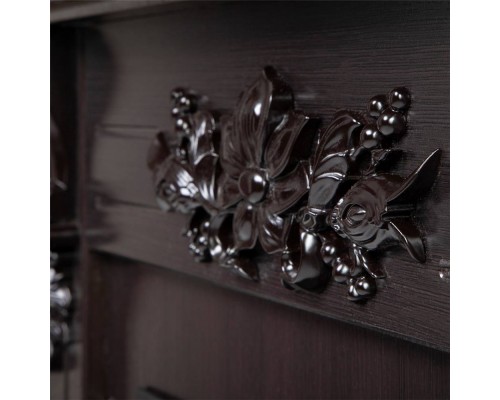 RealFlame Электрокамин Ottawa DN венге премиум с очагом Majestic Lux Black