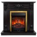 RealFlame Электрокамин Ottawa DN венге премиум с очагом Majestic Lux Brass