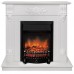 RealFlame Электрокамин Ottawa WT белое золото с очагом Fobos Lux Black RC