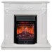 RealFlame Электрокамин Ottawa WT белое золото с очагом Majestic Lux Black RC
