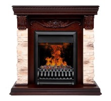 RealFlame Электрокамин Patricia NT орех c 3D Oregan