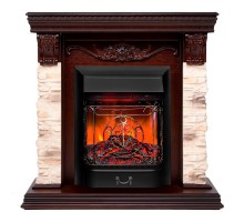 RealFlame Электрокамин Patricia NT орех с Majestic Lux BL