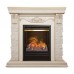 RealFlame Электрокамин Patricia WT белый дуб с золотой патиной c очагом 3D Olympic