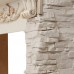 RealFlame Электрокамин Patricia WT белый дуб с золотой патиной c очагом 3D Olympic