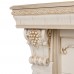 RealFlame Электрокамин Patricia WT белый дуб с золотой патиной c очагом 3D Oregan