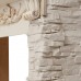 RealFlame Электрокамин Patricia WT белый дуб с золотой патиной c очагом 3D Oregan
