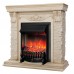 RealFlame Электрокамин Patricia WT белый дуб с золотой патиной с очагом Fobos Lux Black RC
