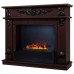 RealFlame Электрокамин Philadelphia 25,5/26 DN орех с очагом 3D Cassette 630 Black Panel