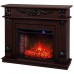 RealFlame Электрокамин Philadelphia 25,5/26 DN орех с очагом Evrika 25,5 LED
