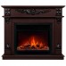 RealFlame Электрокамин Philadelphia 25,5/26 DN орех с очагом Moonblaze Black