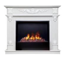 RealFlame Электрокамин Philadelphia 25,5/26 WT белое золото с очагом 3D Cassette 630