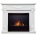 RealFlame Электрокамин Philadelphia 25,5/26 WT белое золото с очагом 3D Cassette 630 Black Panel