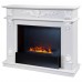 RealFlame Электрокамин Philadelphia 25,5/26 WT белое золото с очагом 3D Cassette 630 Black Panel